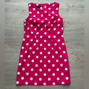 💖 Hot Pink Polka Dot Dress | Size 12 | Barbiecore Chic 💖